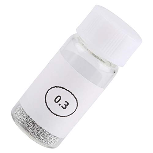 Image of Tin Solder Ball BGA Solder Ball Reballing Soldering Ball PCB Heat Universal Stencil Balls for GPU CPU IC Chip PCB Board, Circuit Module(0.3mm)