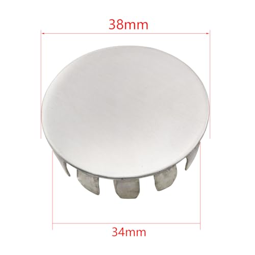 Image of 4PCS 1inch Stainless Steel Knockout Seal Electrical Box Knockout Plugs Removable Seal for Closure Unused Box Outlets for The Conduit Pipe