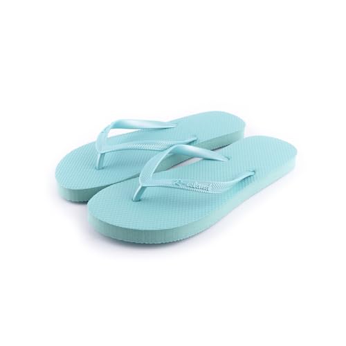 R-ISLAND Flip-Flop Donna,Infradito Estate Donna,Adulto,Per Spiaggia,Piscina,Casa., Artico, 37 EU