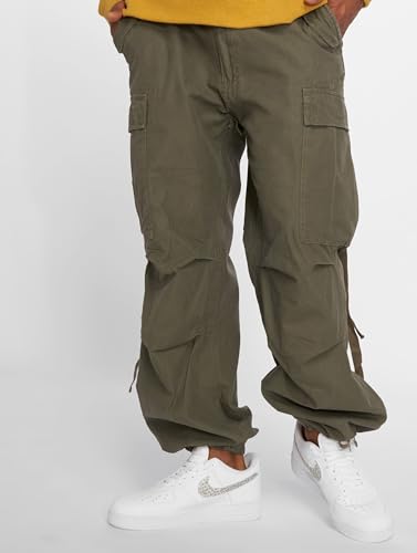 Brandit Herren M65 Vintage Pants Cargo Freizeithose, Olive, 7XL