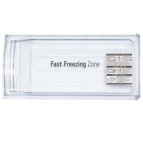 Image of DEXURIES Dual Layer Crystal Clear Freezer Door /Freezer Flap Compatible with LG Direct Cool Refrigerator 190L | Replacement Freezer Compartment Door | Part Code 3580JF1005 | Transparent (Pack of 1)