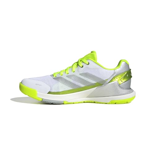 adidas Crazyquick Lightstrike Padel Shoes, Zapatos Mujer, Lucid Lemon/Silver Metallic/Wonder White,...