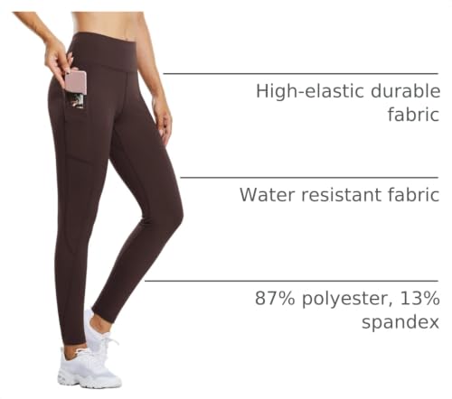 Image of baleaf Women's Fleece Lined Leggings Thermal Warm Winter Tights
