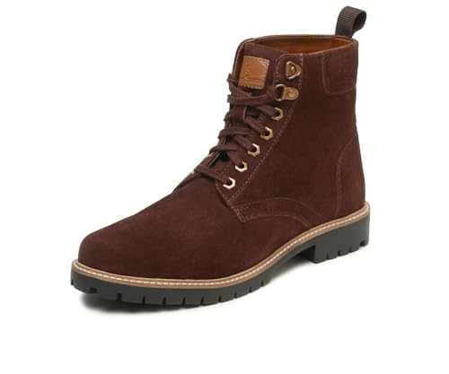 Image of LOUIS STITCH High Ankle Suede Leather Boots for Men | Men's Biker Chukka Long Boots | Hiking, Biking, Travelling Leather Boots | LSSU LBT