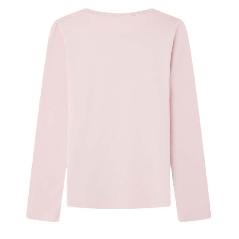 Pepe Jeans Dziewczęca koszulka Hana Glitter L/S, Różowy (różowy), 4 lat