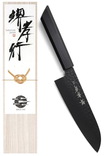 Tsugaru uchihamono bunka kitchen knife, hand-forged carbon-steel blade with reverse-tanto tip, attributed to Nikara Hamono of Hirosaki, Aomori