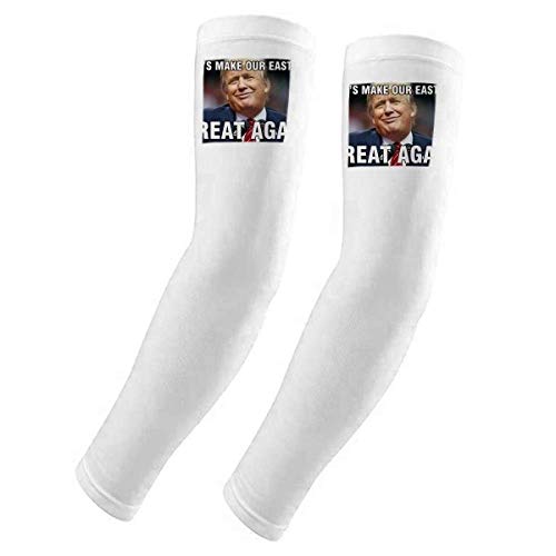 Housse de protection UV pour bras évitez les coups de soleil motif président américain