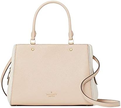 Kate Spade Leila Medium Triple Compartment Satchel Crossbody Bag Purse Handbag