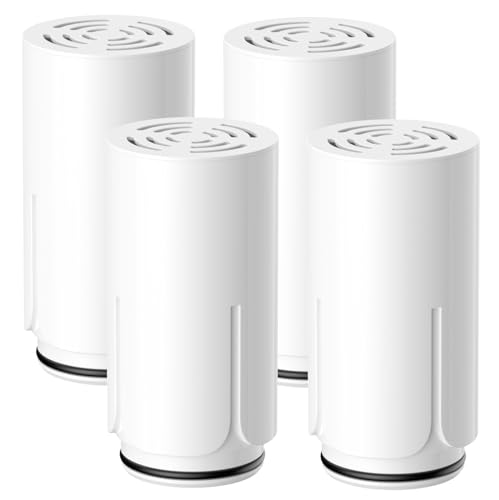 Juego de 4 filtros de agua para filtro de grifo Philips AWP305/10 X-Guard - Cartucho filtrante para AWP305/10
