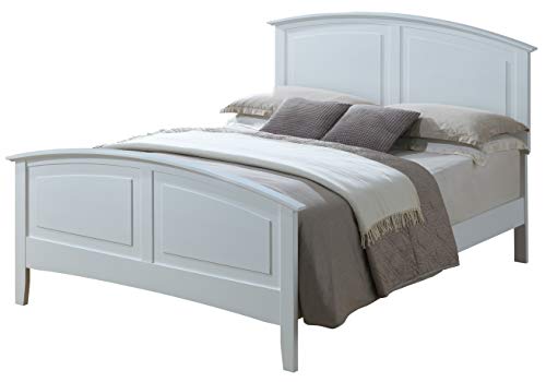 Glory-Furniture-Hammond-Queen-Size-Panel-White-Bed-Room-Furniture-50-H-x-68-W-x-83-D Glory Furniture Hammond Queen Size Panel White Bed Room Furniture 50 H x 68 W x 83 D