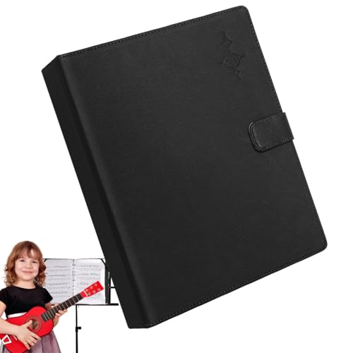 Classeur de partitions de musique et dossier choral pour concert et chorale