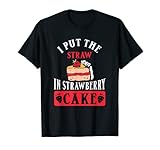 Strawberry Cake Baking Baker