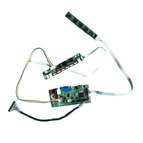 JOTTDSYL for LP154WX7 B154EW09 LCD Monitor Driver Controller Board 15.4" 1280×800 Matrix VGA 30-Pin LVDS HDMI-Compatible Speaker Kit DIY(for B154EW09 V.3)
