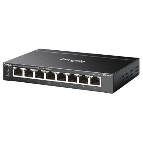 TP Link ES208GP OMADA 8 PORT GIGABIT - vue 4