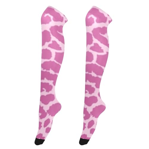 Image of Women's Thigh High Socks Long Over Knee Socks Thick Leg Warm Boot Stockings