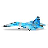 XFLY-MODEL Su-27 Twin 50mm EDF 4S ducted Fan Jet (Camo Blue-PNP-Transmitter, Receiver or Battery not Included)