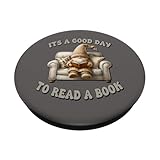 Zoom IMG-1 funny reading gnome for women Zoom IMG-1 funny reading gnome for women