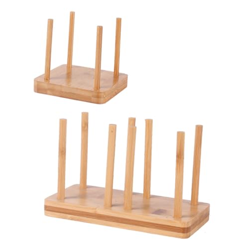 CATIEBYE 2個 竹製使い捨てカップホルダー 使い勝手良いカップディスペンサー バー カフェ 飲食店向け紙コップ収納ラック 滑らかな表面で清