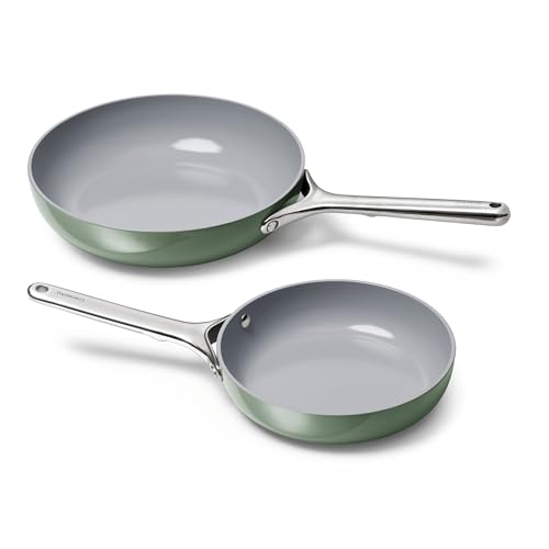 Caraway Fry Pan Duo - Nonstick Ceramic Frying Pan (8"