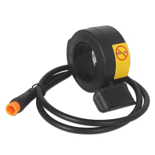 Moipuytrey 電動自転車 親指トリガー スロットル 3 ピン 左右 スロットル アクセル 22mm 電動自転車 スクーター E-バイ-A 耐久性
