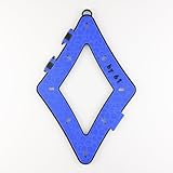 Southern Rec Supply Outsville Accu Rack Carry Case Hard Template Sheet Holder/Carrier 9 Ball (Blue)