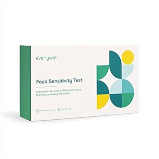 Everlywell Food Sensitivity Test - Learn How Your Body Responds to 96 Different Foods - at-Home Collection Kit - CLIA-Certified Labs - Ages 18+