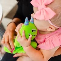 WubbaNub Green Monster Lovey