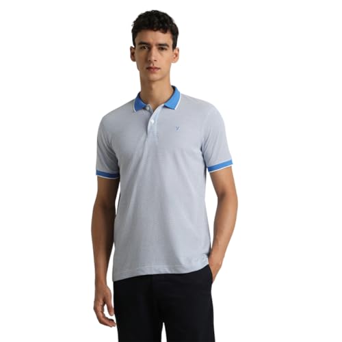 Image of Van Heusen Premium Polo T-Shirt for Men | Quick Dry | Comfort Fit | Breathable Fabric