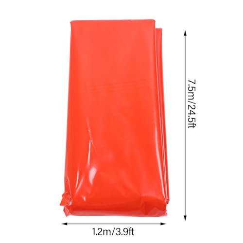 Red Mulch, Red Plastic Film, Professional Large Coverage Increases Harvest PE Garden Plastic Film for Tomatoes Strawberries Watermelons Carrots