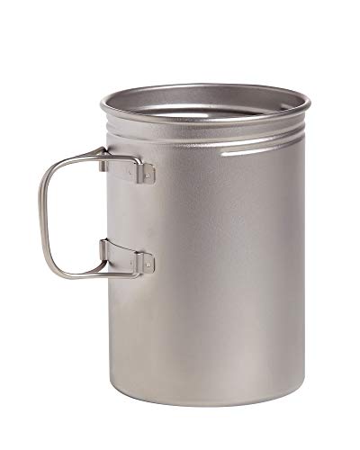 Vargo Titanium BOT Series | BOT-HD Bottle Pot – 1 Liter (34 oz.) Ultralight Water Bottle Cooking Pot Weighs 153 grams (5.4 oz.) | Backpacking Camping - Image 8