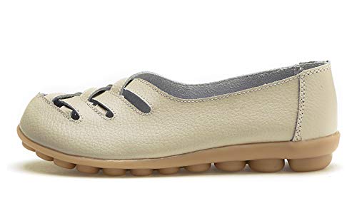 Image of VenusCelia Women's Braided-Nests Walking Flat Loafer