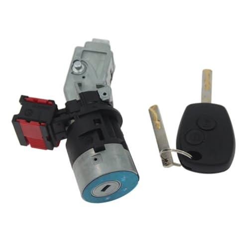 Cylindre de serrure de contact AL318 pour Kangoo 2 et Clio 3 avec barillet et 2 clés