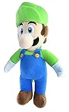 Accessory Innovations Super Mario Luigi 17 Inch Plush Backpack, Green