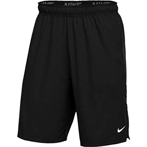 Nike Mens Flex Woven Shorts 2.0 No Pockets (Black, Medium)