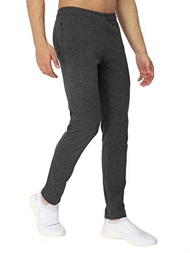 Image of DYCA by Bodycare Men's Cotton Track Pant - Casual Straight Fit Sports Joggers for Gym, Running, Workout, Lounge Wear for Men