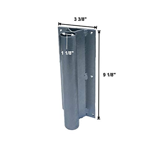 Neoplex Steel Bolt On Wall Mount Flagpole Holder #TOP1