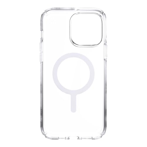 Speck iPhone 13 Pro Max Presidio Perfect Clear + MS Clear/Clear Presidio Perfect-Clear, Cover, Apple, iPhone 13 Pro Max, 17, 141750-5085, Transparent