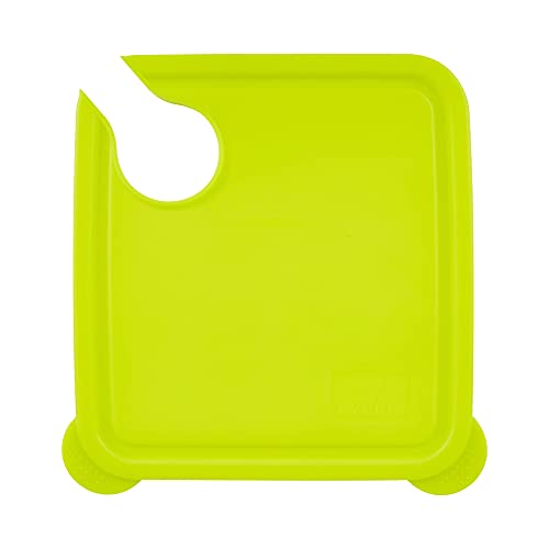 EVERIE Collapsible Silicone Lid, Compatible with Anova and Compatible with Rubbermaid 12,18,22 Quart Sous Vide Container (Corner mount)