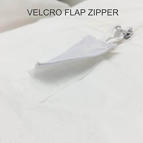 Linen Store MP408923 Premium Mattress Protector Cover Microfiber Waterproof Zippered Mattress Encasement Cover thumb #3