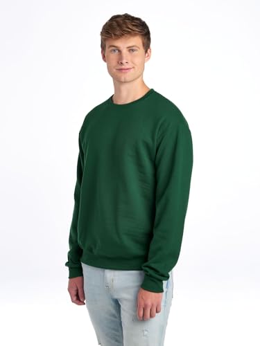 Image of Jerzees Men's NuBlend Fleece Hoodies & Sweatshirts, Cotton Blend, Sizes S-3X