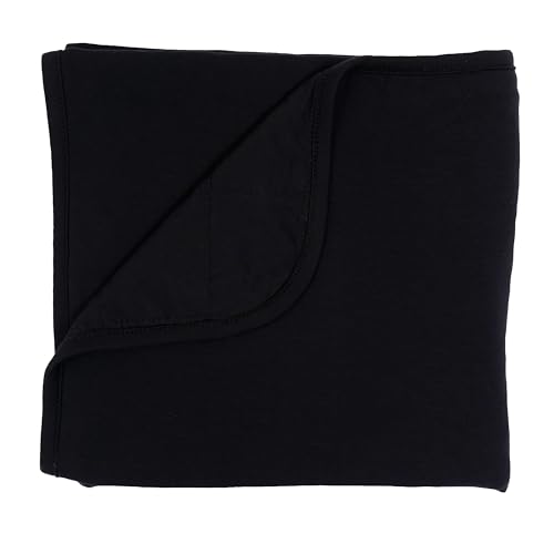 Image of KYTE BABY Baby Blanket in Midnight 97% Rayon Made from Bamboo, 3% Spandex