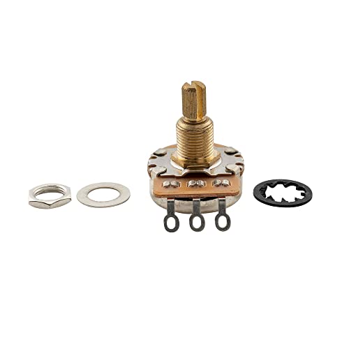 Musiclily Pro A500K+B500K Laiton Fin 24 Cannelures Potentiomètre Audio Linéaire Axe Cannelé pour USA Guitare électrique… - Les Beatles, Paul McCartney, John Lennon, RIngo Starr, George Harrison Musiclily Pro A500K+B500K Laiton Fin 24 Cannelures Potentiomètre Audio Linéaire Axe Cannelé pour USA Guitare électrique… – Image 6