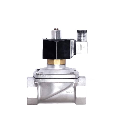 Électrovanne eau électrique 1-1/2" DN40 AC 110V normalement ouverte interrupteur tuyau - 2