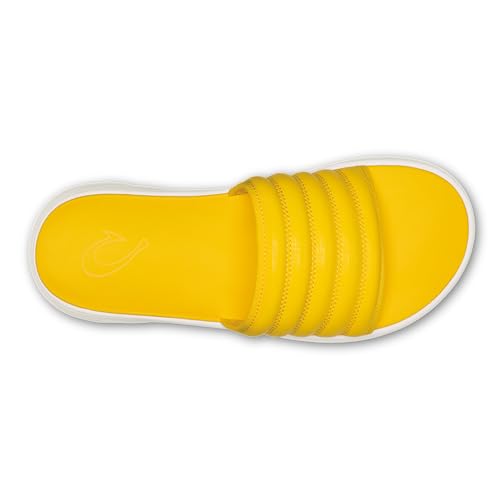 Image of OluKai Komo Men's Slide Sandals, Water-Friendly Shoe with Cushioned Strap, All-Day Comfort & Support