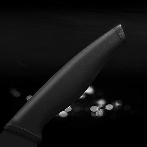 hecef Messerset von 6 mit Passend Klinge Schützend Messerscheide,Schwarz Oxid Set mit Messer,Kratzen Beständig und… - Image 7
