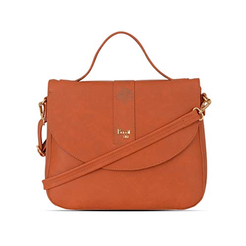 Baggit Spring Summer 2021 Faux Leather Womens Saddle Handbag