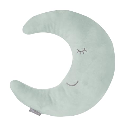 roba Cojín Cervical en Forma de Luna Style – Cojín Decorativo Suave para bebés y Habitaciones Infantiles – Cojín de Peluche para niñas y niños – Verde Helado