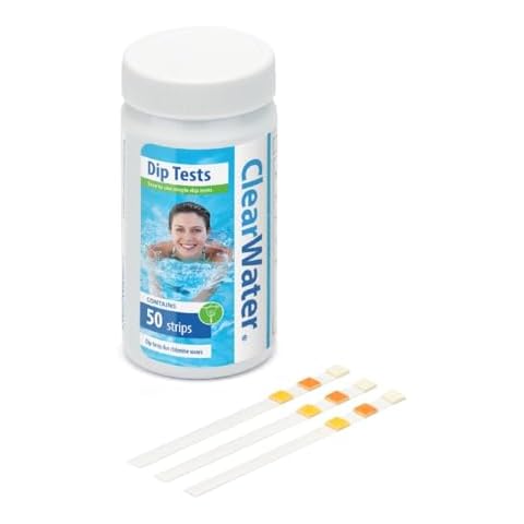 Clearwater 3 in 1 Hot Tub Test Strips Cover