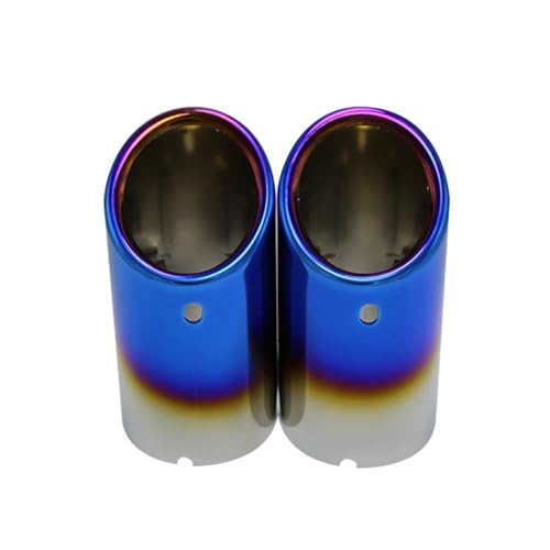 }t[Jb^[ ɓKĂ܂F30 E92 E90 3V[Y GT 325i 328i 2013 2014 2015 2016 2017 2018 XeXX`[ 2 70mm ԗprC}t[`bvJo[(2pcs Blue)