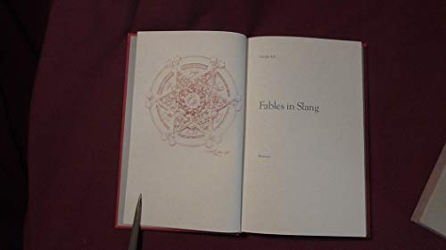 Fables in Slang (Westvaco Series) B01I89JQMM Book Cover